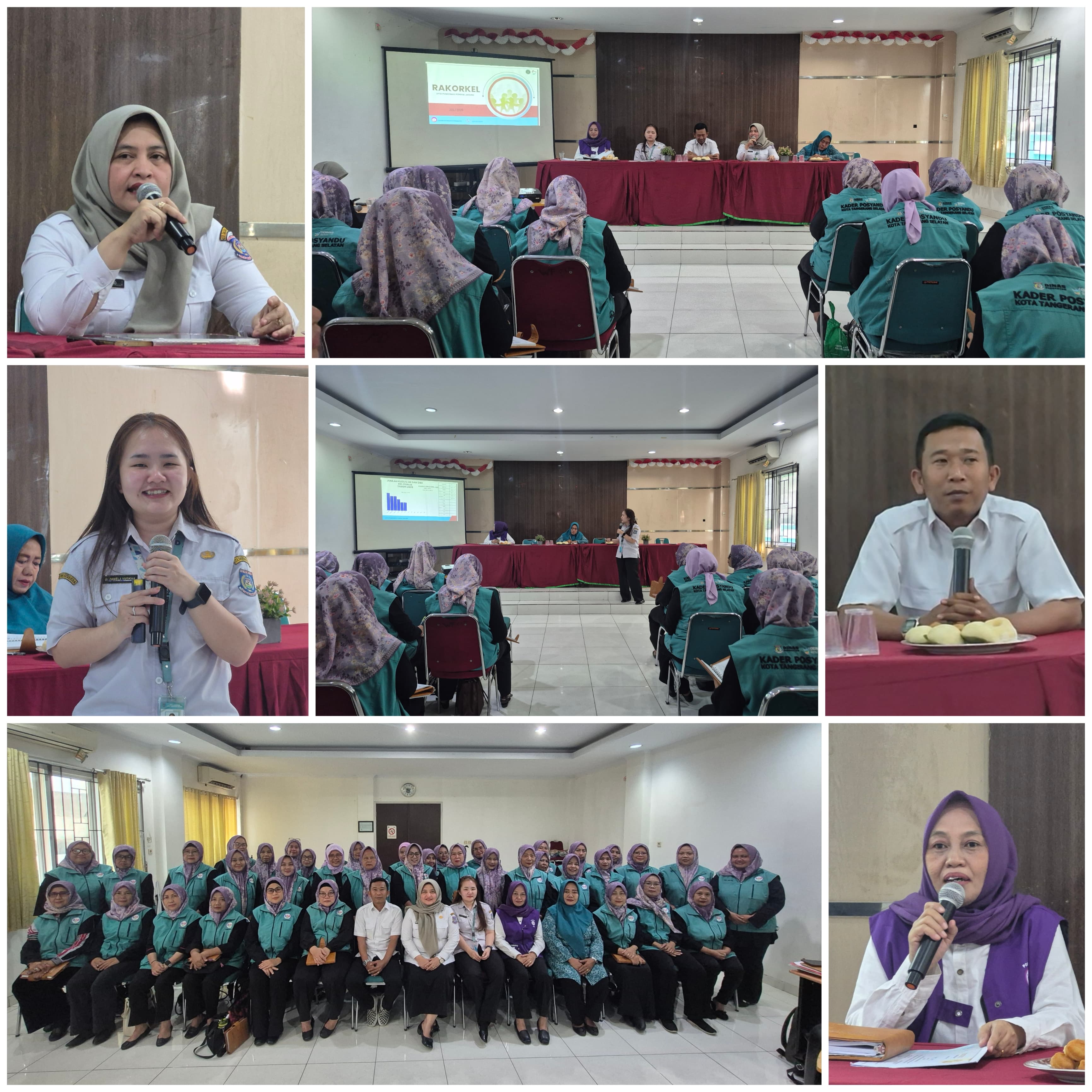 Evaluasi Target Gizi hingga Kesiapan Posyandu 6 SPM, Kelurahan Pondok Jagung Gelar Rakorkel Bersama Puskesmas
