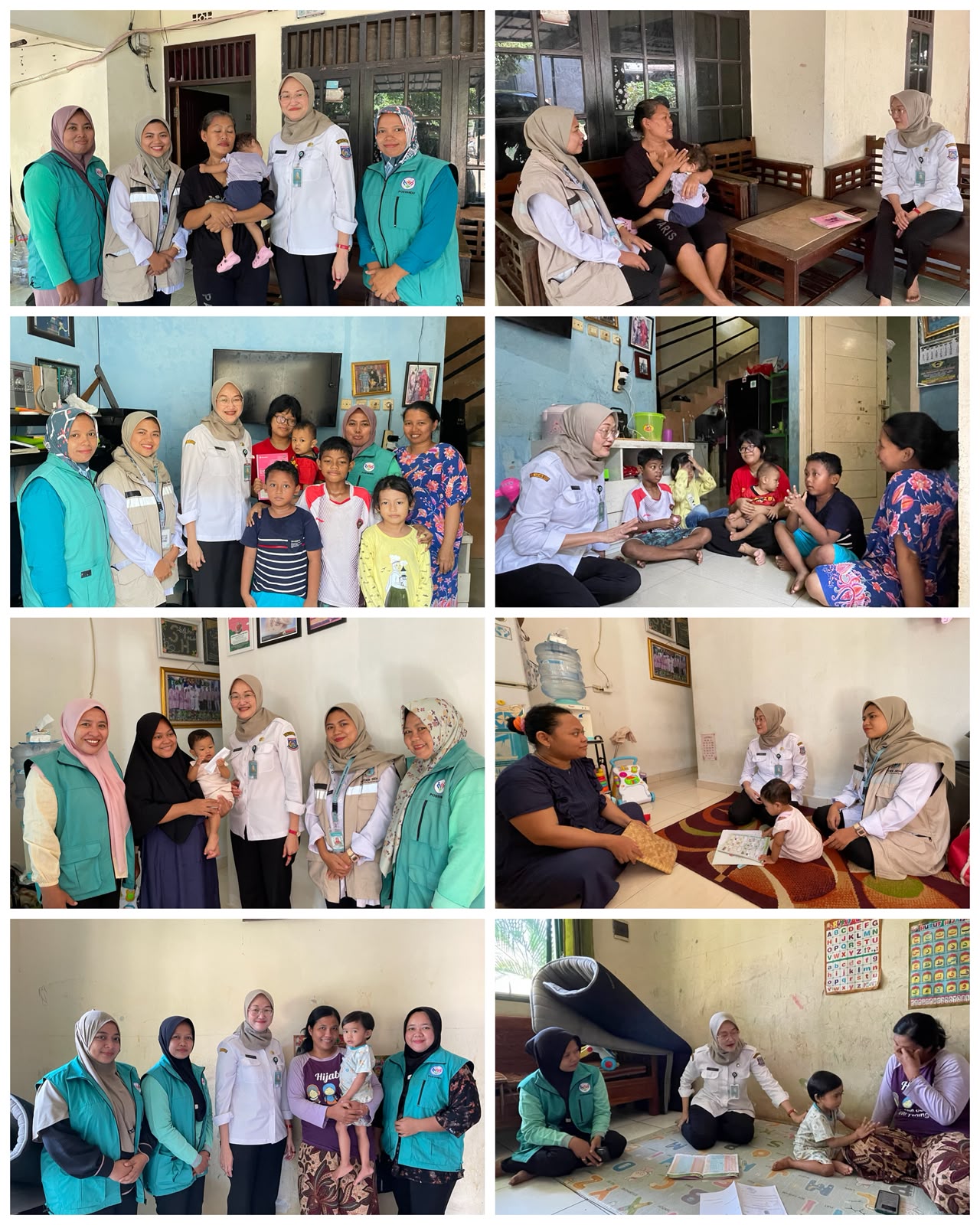 Kepala UPTD Puskesmas Pondok Jagung Lakukan Kunjungan Rumah, Pantau Langsung Tumbuh Kembang Balita Luar Gedung