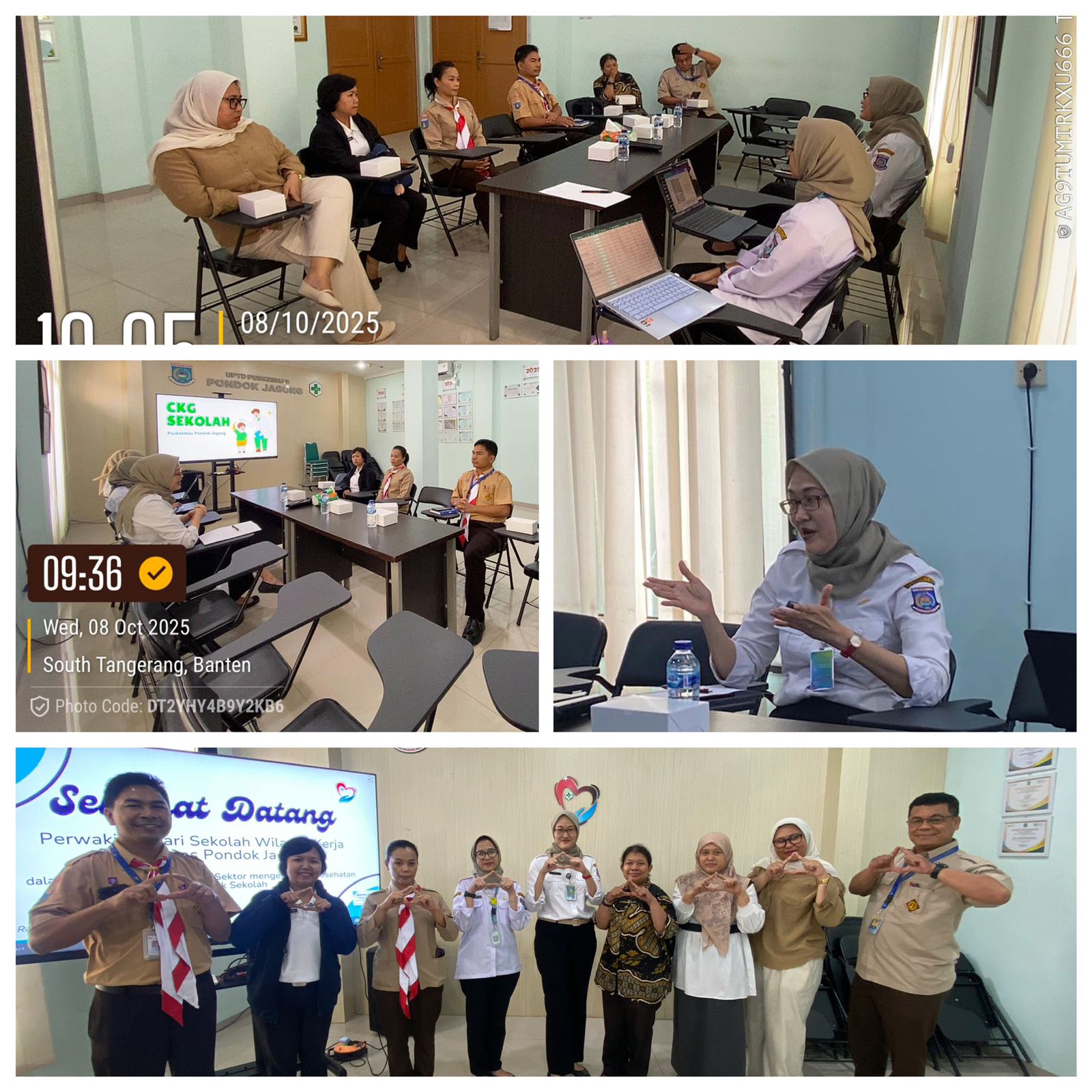 Koordinasi Kegiatan CKG Sekolah