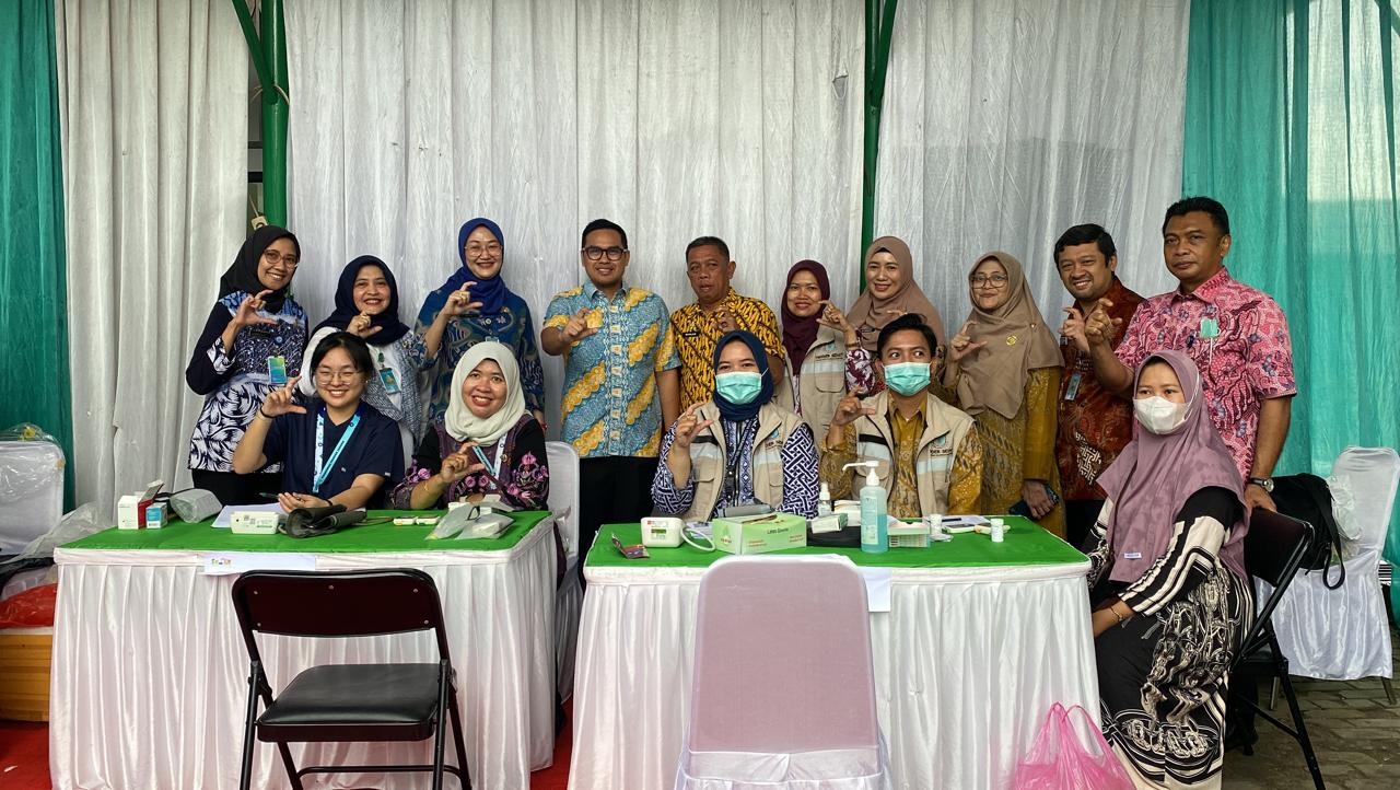 Wakil Wali Kota Tangerang Selatan Meninjau Langsung Aksi Cek Kesehatan Gratis di Serpong Utara